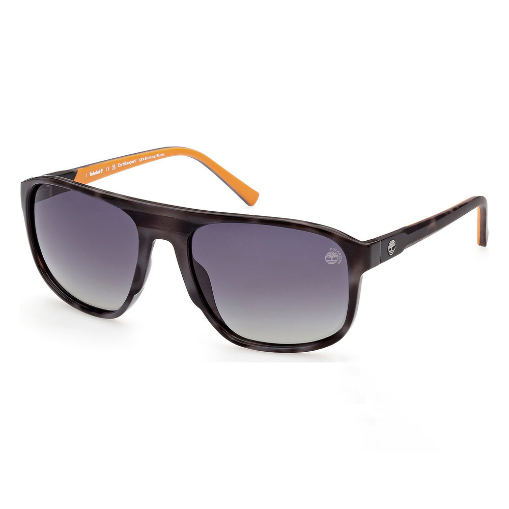NWT TIMBERLAND TB9278 56D 60 Havana Sunglasses